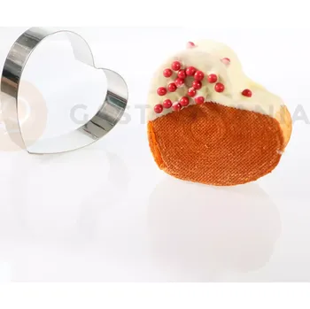 Kuchyňská sůl Cukrářská forma z nerezové oceli ve tvaru srdce | MARTELLATO, Heart