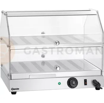 Dvojitá vitrína ohřívaná 505x350x415 mm | BARTSCHER, BW20