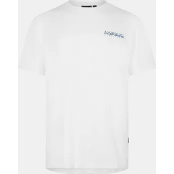 Pánská móda Tričko Napapijri White 002 1098258 2XL