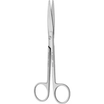 Chov hospodářského zvířete Nůžky chirurgické rovné tupé 18.5 cm