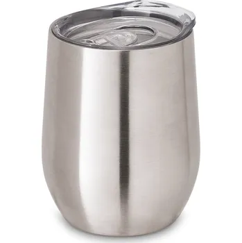 Termohrnek STRICKER Nerezový cestovní hrnek RONDE Barva: saténově stříbrná