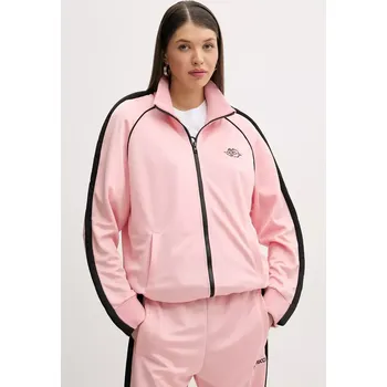 Dámská mikina Mikina Fiorucci Puffy Piping Angel Track Sweatshirt U02SPSZI270PL01PN02 růžová 39X, vel. M