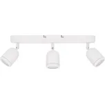 NOVA LUCE bodové svítidlo ORSON bílý kov GU10 3x10W 230V IP44 bez žárovky 9555818