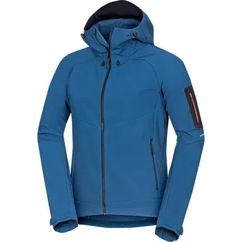 Pánská softshellová bunda Bunda softshellová Northfinder Brio Velikost: XL tmavě modrá