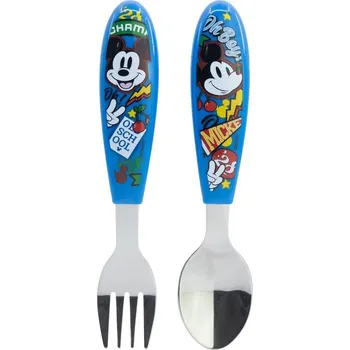 Příbor STOR Dětský příbor 2ks Mickey Mouse