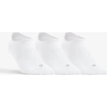 Pánská móda DECATHLON Nízké tenisové ponožky RS500 3 páry 35/38 BÍLÁ