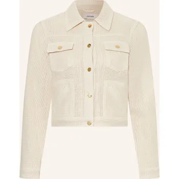 Reiss Dámská Bunda Hranatého Střihu Renzo, krémová, 42