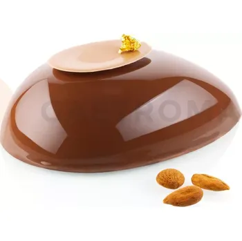 Kuchyňská sůl Silikonová forma na zákusky a dezerty - Poloviční vejce 385 | SILIKOMART, TortaFlex