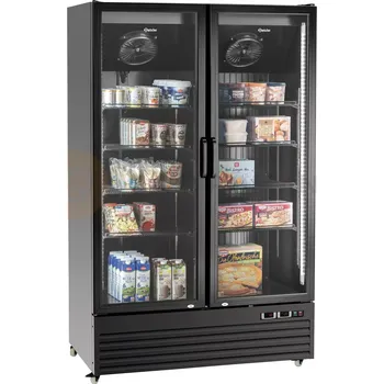 Kombinovaná chladnička s mrazničkou a prosklenými dveřmi 820 l | BARTSCHER, KTK2-222