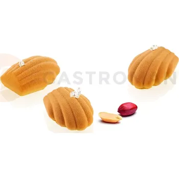 Kuchyňská sůl Silikonová forma na monoporce - Madeleine XS 13 | SILIKOMART, CurveFlex