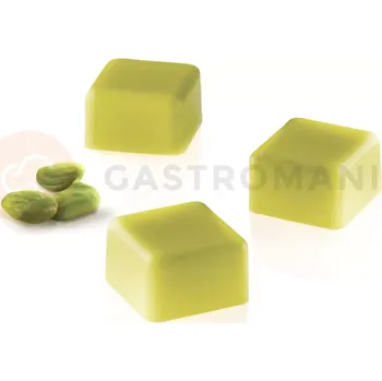 Výrobník cukrové vaty Tritanová forma na čokoládové pralinky - Quadro 01, čtvercová | SILIKOMART, CHOCADO C+P