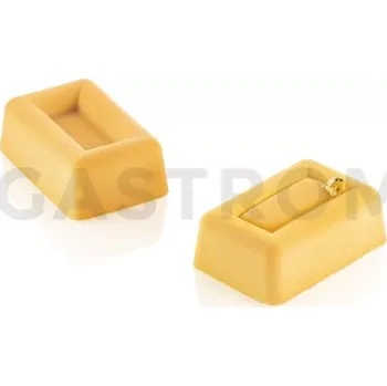 Kuchyňská sůl Silikonová forma na monoporce - SQ089 Rectangle savarin | SILIKOMART, 60x40