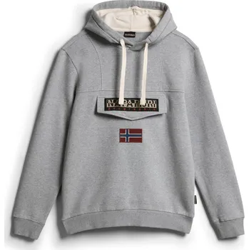 Pánská mikina Napapijri Grey Marl 1045862 XL