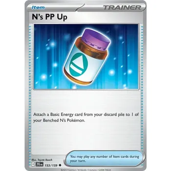 Sběratelská karetní hra N's PP Up 153/159 - Journey Together Typ karty: Non-Holo