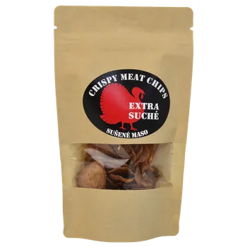 Sušené maso Sušené maso krůtí Original Crispy Meat Chips - extra suché 25g