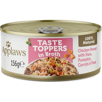 Krmivo pro psa Konzerva Applaws Dog kuře a šunka se zeleninou 156g