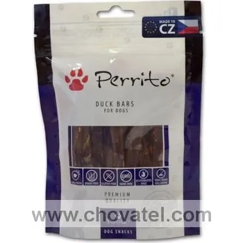 Pamlsek pro psa Perrito Duck Bars 100g