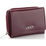 Kožená peněženka se zipovou kapsou vínová 50453 | P695215