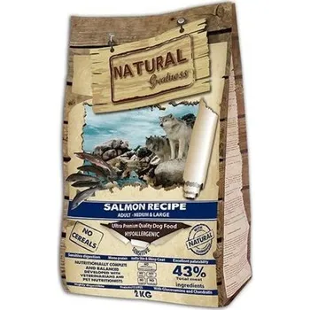 Krmivo pro psa Natural Greatness Salmon Recipe Medium,Large /losos 2 kg