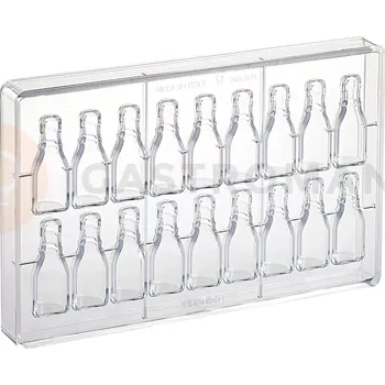 Čokoládová tyčinka Polykarbonátová forma na pralinky, 275x175 mm | MARTELLATO, Small bottle