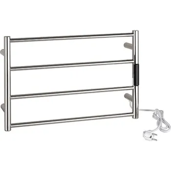 Radiátor Bemeta Elektrický sušák ručníků 560x370x90 mm, 63W, nerez, lesk 704151081