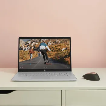 Notebook HP 17-CN2083D i3-1215U Notebook 43,9 cm (17,3") Full HD Intel® Core™ i3 8 GB DDR4-SDRAM 256 GB SSD Wi-Fi 5 (802.11ac) Windows 11 Home Stříbrný Nový / Repack