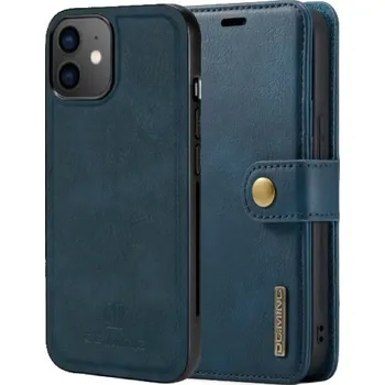 Pouzdro na mobilní telefon DG.Ming 2v1 odnímatelné flipové pouzdro pro iPhone 11 - tmavě modré