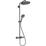 Sprchový systém s termostatickou baterií hansgrohe Croma Select S 280 - Showerpipe černá 26890670