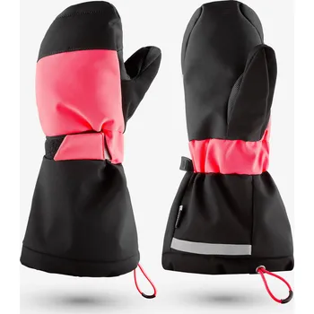 WEDZE Dětské lyžařské palčáky - 550 černo-růžové 12 LET RŮŽOVÁ|ČERNÁ