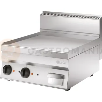 Elektrická grilovací deska, 400 V 600x650x295 mm, hladký povrch | BARTSCHER, Seria 650