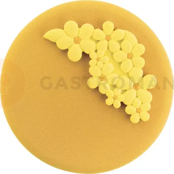 Kuchyňská sůl Silikonová forma na dezerty - Flower Power 140x10 mm | SILIKOMART, 3D Range
