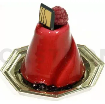 Kuchyňská sůl Silikonová forma na monoporce - SF091 ve tvaru malé sopky | SILIKOMART, SiliconFlex