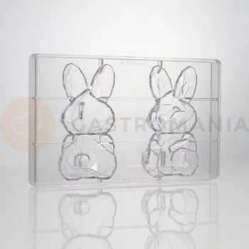 Čokoládová tyčinka Polykarbonátová forma na pralinky, 275x175 mm | MARTELLATO, Roger