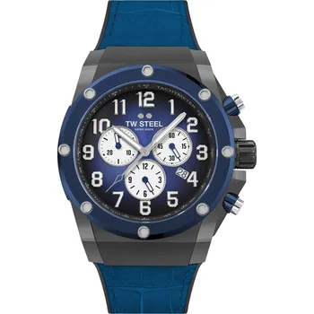 Módní doplněk TW Steel Black and Blue 1042417 One Size