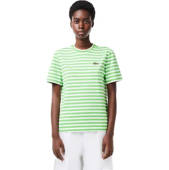 Dámské oblečení Tričko Lacoste Flour 1103586 10 (38)