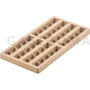 Výrobník cukrové vaty Sada plněných forem na čokoládové tyčinky - Kit bar duna | SILIKOMART, CHOCADO C+P