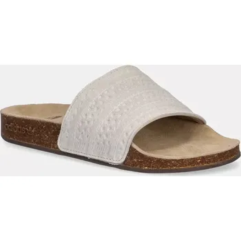 Dámské pantofle Semišové pantofle adidas Originals Adilette RS, 38, šedá, 09X