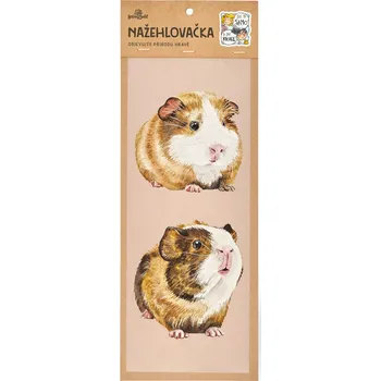 Textilní nažehlovací páska Lesní svět Nažehlovačka S 029 - Morčata