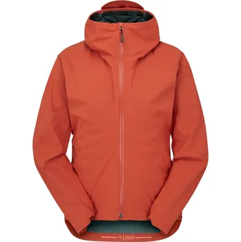 Dámská větrovka Dámská nepromokavá bunda Rab Cinder Downpour Light Barva: Red Grapefruit, Velikost: L