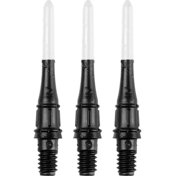 Příslušenství pro šipky L Style Hroty Lip Point Premium Two Tone - 30 ks - black white