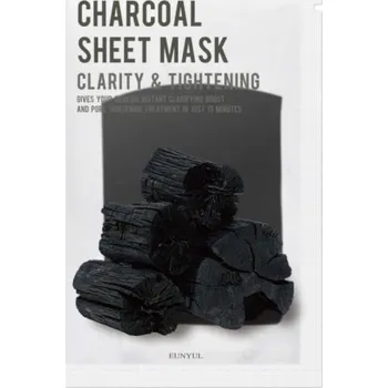Masážní přístroj Eunyul korejská pleťová maska s dřevěným uhlím, 22 ml