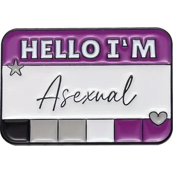 Odznak - Hello Im Asexual