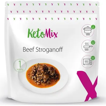 Hotové jídlo KETOMIX Hovězí stroganov dietní hotové jídlo 250 g