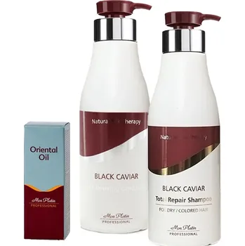 Kosmetická sada Mon Platin Repair Set pro suché a barvené vlasy + dárek Matrix Food For Soft Hydratačný kondicionér 50ml zdarma