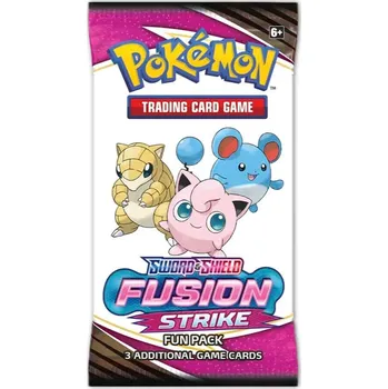 Sběratelská karetní hra Pokémon TCG Sword and Shield 8 Fusion Strike - Booster Fun Pack