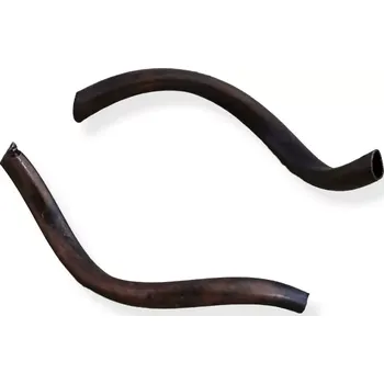 Materiál na výrobu šperku Kovové vlnky staroměděné 2x25 mm - 8 ks