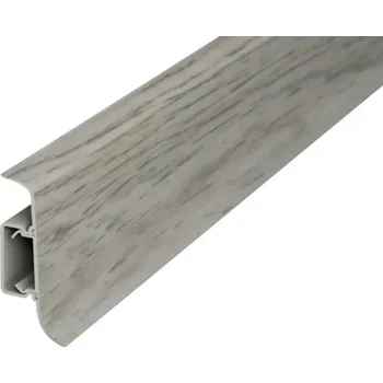 soklová lišta Kanálková lišta dub Hollywood 5 x 250 cm