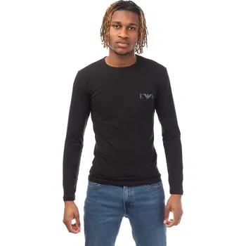 Oblečení a móda Tričko Emporio Armani Black 1102042 L