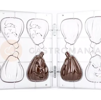 Čokoládová tyčinka Polykarbonátová forma na pralinky, 275x175 mm | MARTELLATO, Bob