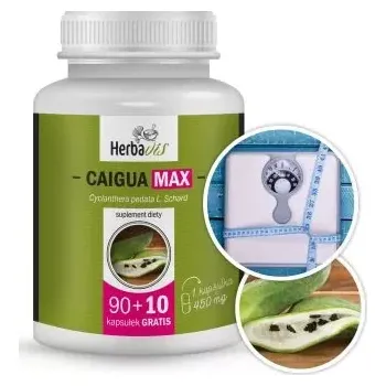 Přírodní produkt Herbavis CAIGUA MAX (AČOKČA), 100 kapslí (Redukce hmotnosti, cholesterol)